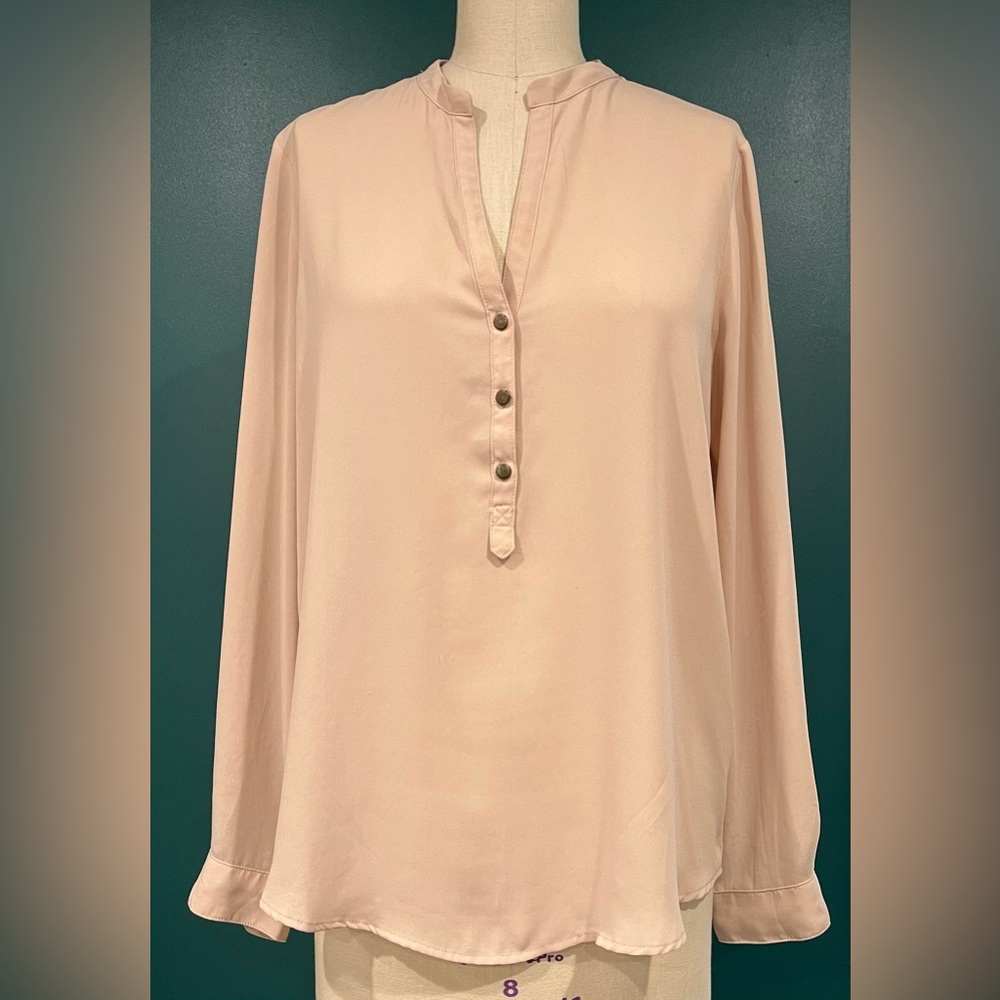 Forever 21 tan blouse, sz M